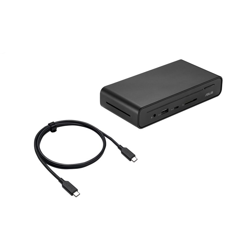 ASUS Triple Display USB-C Dock Duo DC301 Wired USB 3.2 Gen 2 (3.1 Gen 2) Type-C Black