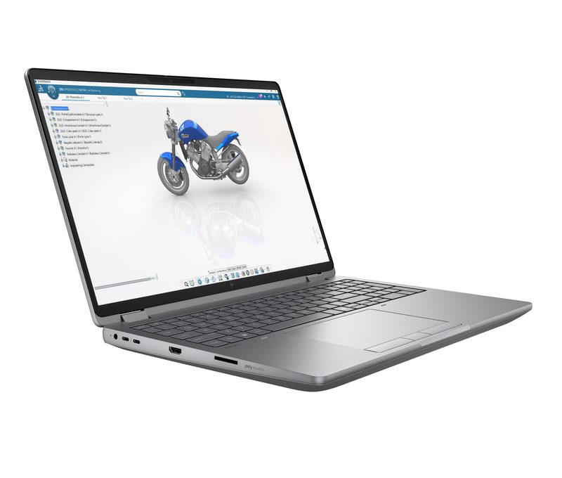 HP ZBook Fury G1i Wolf Pro Security Edition Intel Core Ultra 7 255HX Mobile workstation 40.6 cm (16") WUXGA 32 GB DDR5-SDRAM 1 TB SSD NVIDIA RTX PRO 3000 Blackwell Wi-Fi 7 (802.11be) Windows 11 Pro AI Workstation, AI PC Silver