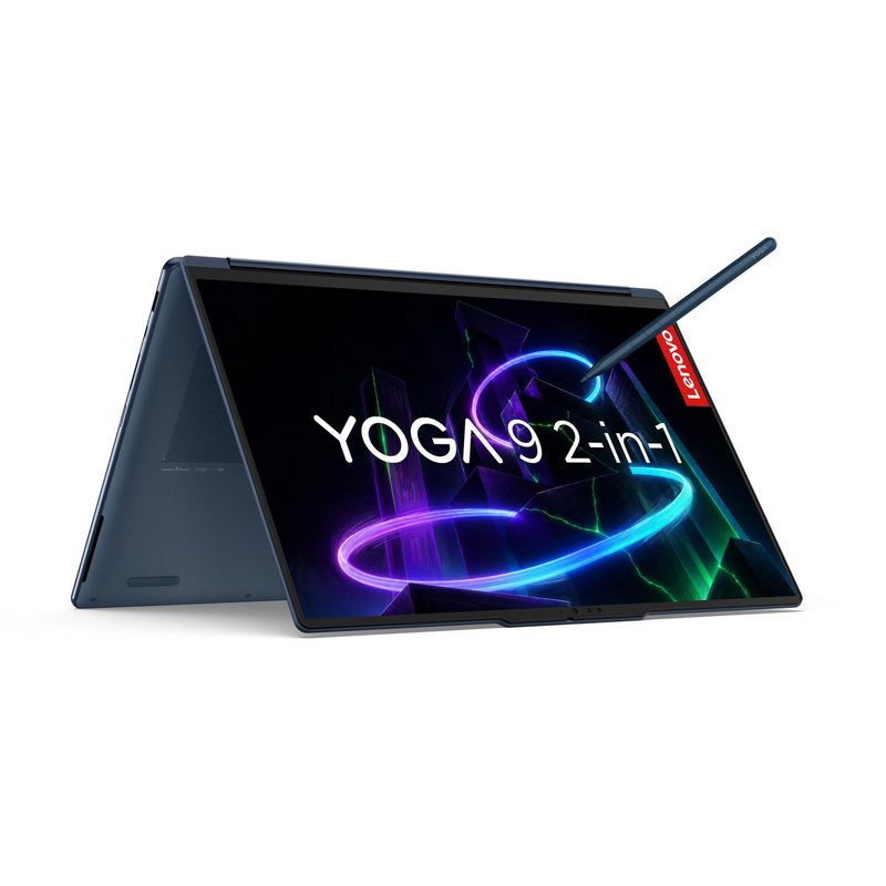 Lenovo Yoga 9 2-in-1 16N1X11 Copilot+ PC NVIDIA RTX Spark N1X Hybrid (2-in-1) 40.6 cm (16") Touchscreen 2.8K 32 GB LPDDR5x-SDRAM 1 TB SSD Wi-Fi 7 (802.11be) Windows 11 Home Blue Italian