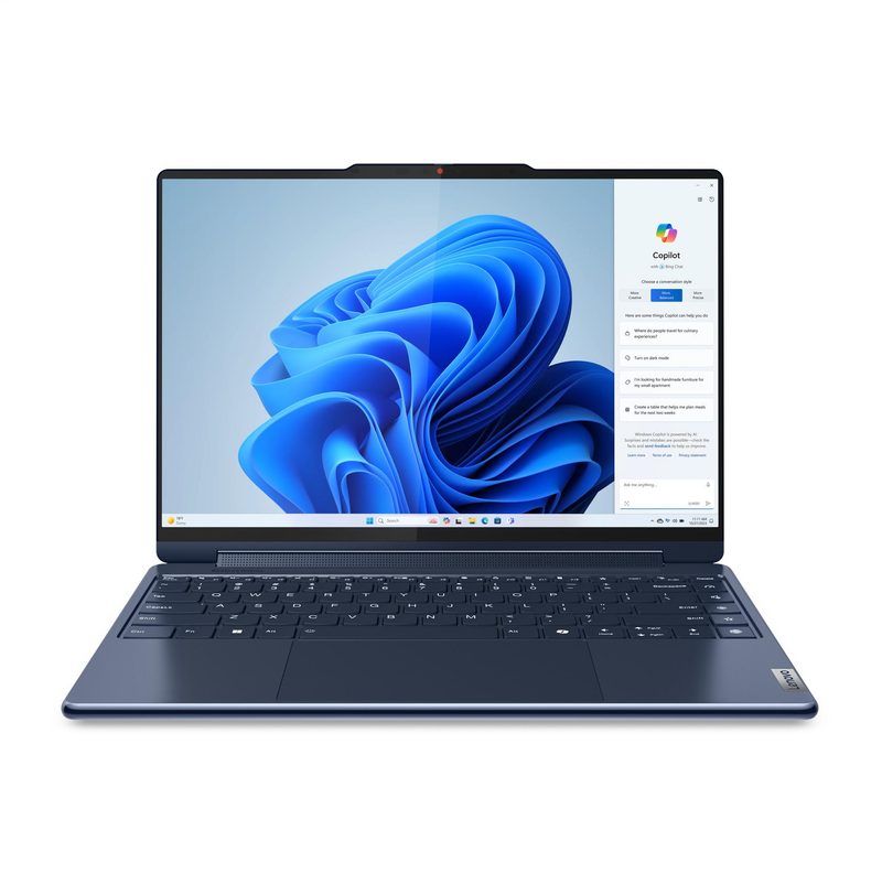 Lenovo Yoga 9 2-in-1 14IMH9 Intel Core Ultra 7 155H Hybrid (2-in-1) 35.6 cm (14") Touchscreen 2.8K 16 GB LPDDR5x-SDRAM 1 TB SSD Wi-Fi 6E (802.11ax) Windows 11 Home Blue German