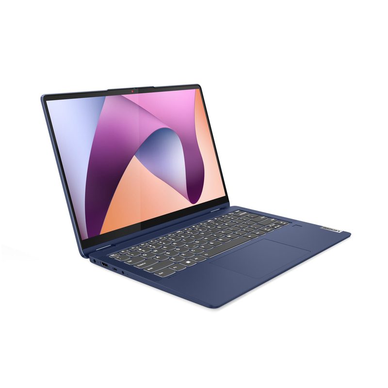 Lenovo IdeaPad Flex 5 14ABR8 AMD Ryzen™ 7 5825U Hybrid (2-in-1) 35.6 cm (14") Touchscreen WUXGA 16 GB LPDDR4x-SDRAM 512 GB SSD Wi-Fi 6 (802.11ax) Windows 11 Home Blue Hungarian