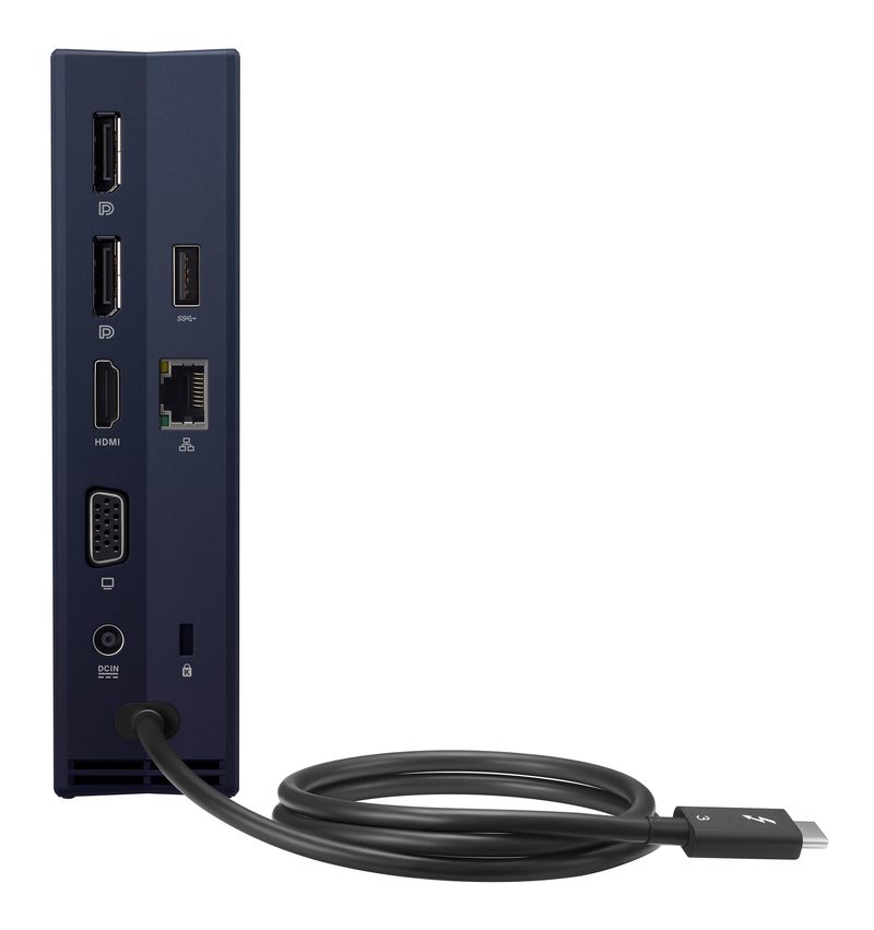 ASUS Simpro Dock 2 Wired Thunderbolt 3 Black, Blue