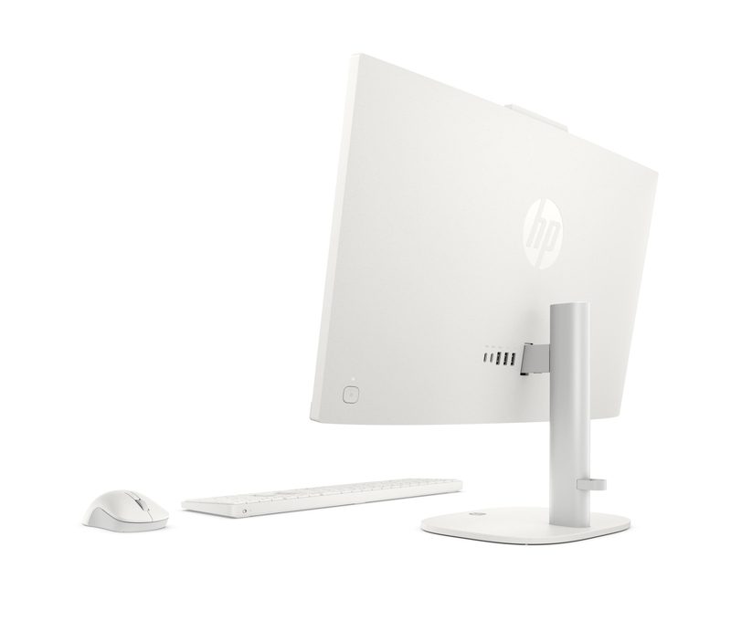 HP OmniStudio 24-cu0010na PC Intel Core 3 100U 60.5 cm (23.8") 1920 x 1080 pixels All-in-One PC 8 GB DDR5-SDRAM 512 GB SSD Windows 11 Home Wi-Fi 6 (802.11ax) White