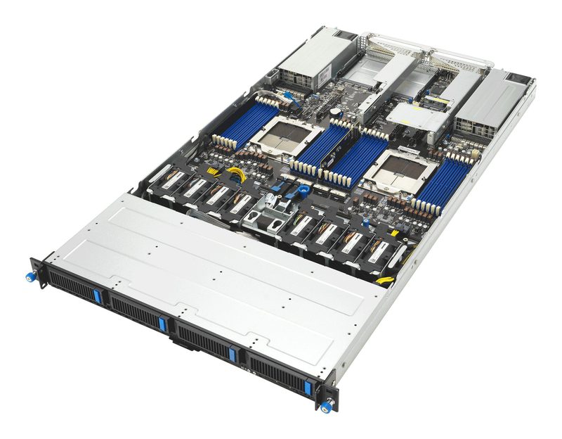 ASUS RS700A-E13-RS4U LGA 6096P Rack (1U) Black, Silver