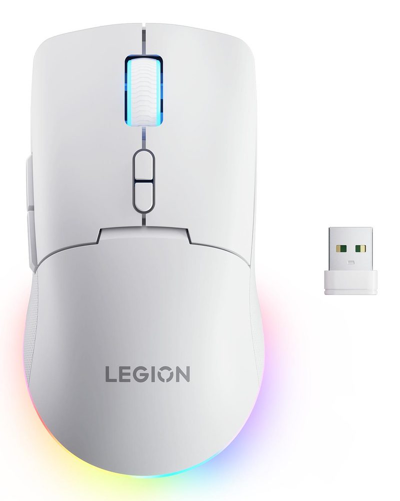 Lenovo Legion M220 mouse Gaming Ambidextrous RF Wireless + Bluetooth + USB Type-C Optical 5000 DPI