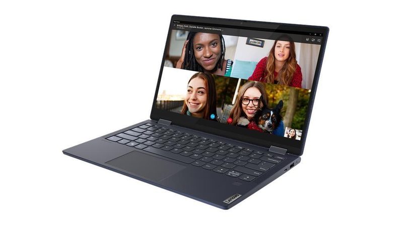 Lenovo Yoga 6 13ARE05 AMD Ryzen™ 7 4700U Hybrid (2-in-1) 33.8 cm (13.3") Touchscreen Full HD 16 GB DDR4-SDRAM 512 GB SSD Wi-Fi 6 (802.11ax) Windows 10 Home Blue