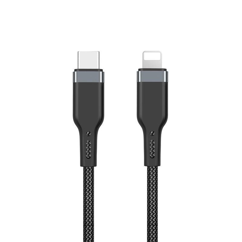 WiWU PT04 Platinum Charger Cable C To Lightning Private Mould Aluminum+nylon Braided PD20W