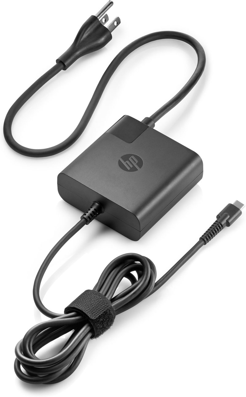 HP 65W USB-C Power Adapter power adapter/inverter Indoor Black