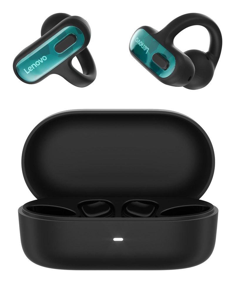 Lenovo X500 Headset True Wireless Stereo (TWS) Ear-clip-on, Open-ear Business/Everyday USB Type-C Bluetooth Black
