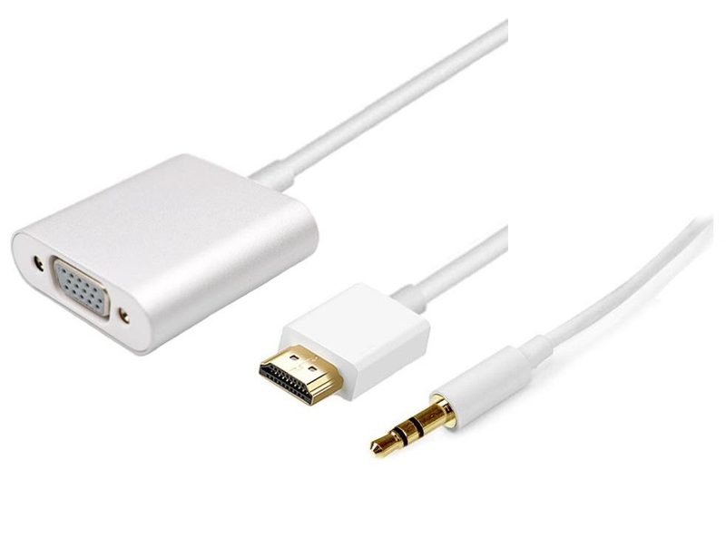 S-Tek [772157] HDMI To VGA Adaptor With Audio