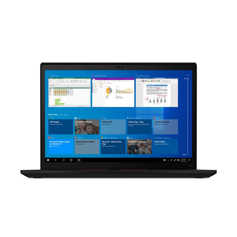 Lenovo ThinkPad X13 Gen 2 (Intel) Intel® Core™ i5 i5-1135G7 Laptop 33.8 cm (13.3") WUXGA 8 GB LPDDR4x-SDRAM 512 GB SSD Wi-Fi 6 (802.11ax) Windows 10 Pro Black