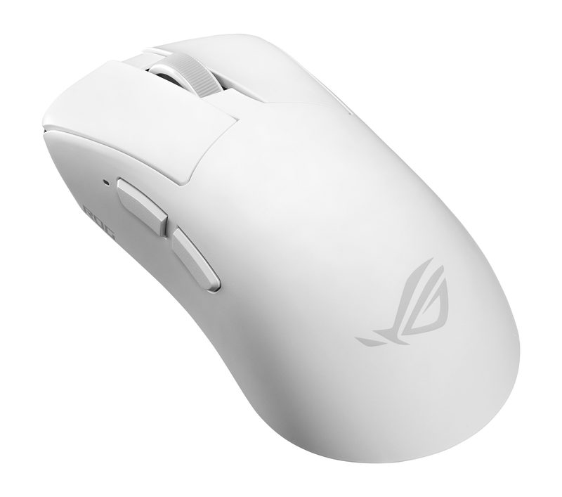 ASUS ROG Gladius IV Ace WHT mouse Gaming Right-hand RF Wireless + Bluetooth + USB Type-A Optical 65000 DPI