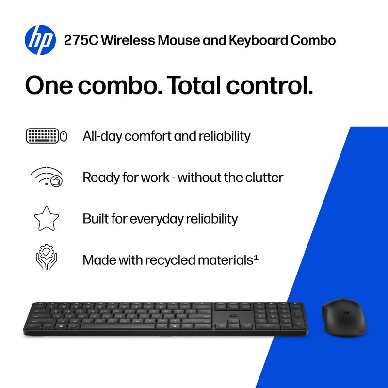 HP 275C Wireless Mouse and Keyboard Combo