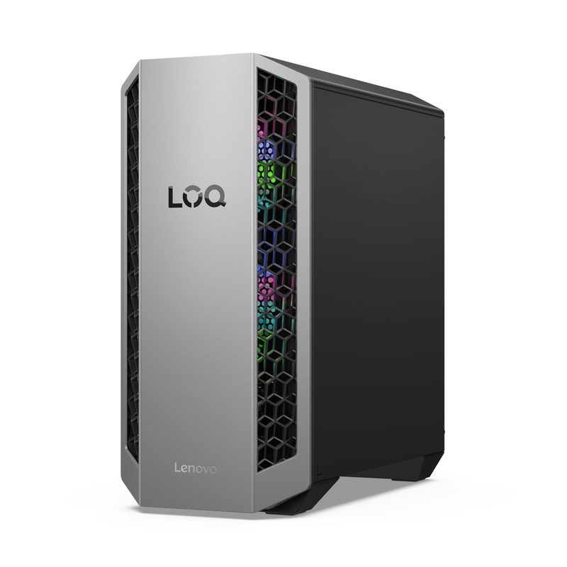 Lenovo LOQ Tower 26ADR10 AMD Ryzen™ 7 8745HX 16 GB DDR5-SDRAM 1 TB SSD NVIDIA GeForce RTX 5060 Windows 11 Home PC Black