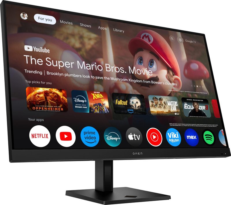 OMEN by HP 31.5 inch UHD 144Hz Smart Gaming Monitor - OMEN 32x