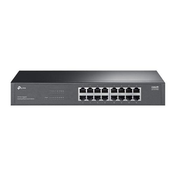 TP-Link LS1016G network switch Unmanaged Gigabit Ethernet (10/100/1000) Black