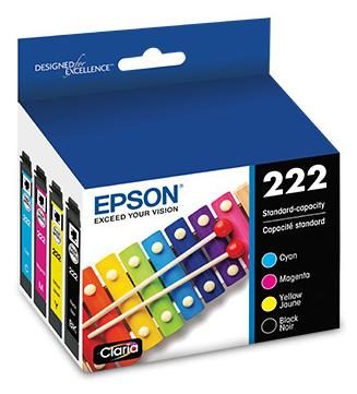 Epson C13T222XL-BCS ink cartridge 4 pc(s) Original High (XL) Yield Black, Cyan, Magenta, Yellow