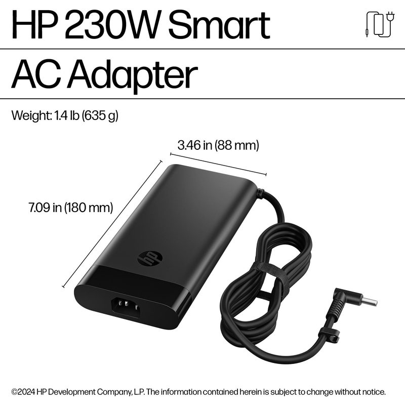 HP 230W Smart AC Adapter