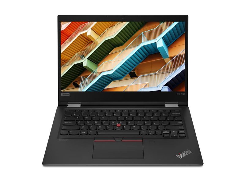 Lenovo ThinkPad X13 Yoga Gen 1 Intel® Core™ i7 i7-10510U Hybrid (2-in-1) 33.8 cm (13.3") Touchscreen Full HD 16 GB DDR4-SDRAM 512 GB SSD Wi-Fi 6 (802.11ax) Windows 10 Pro Black
