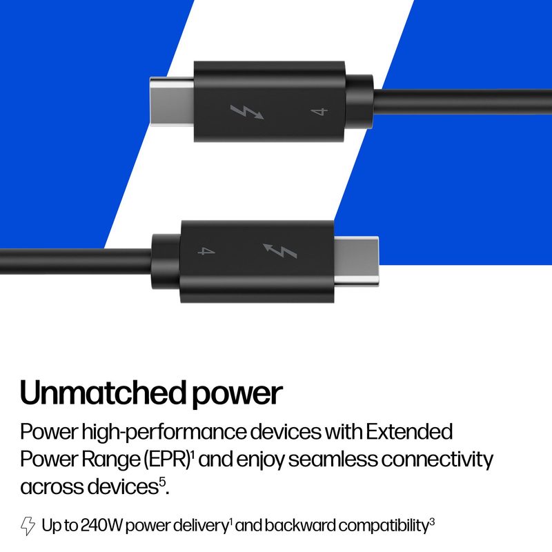 HP 240W Thunderbolt 4 Cable