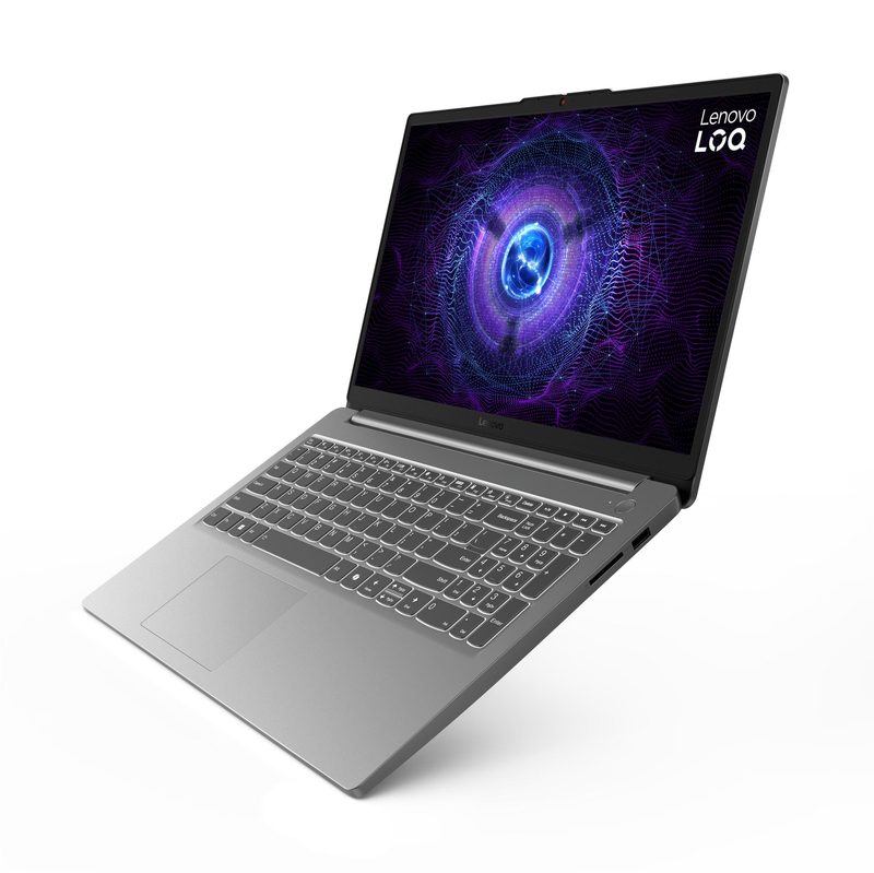 Lenovo LOQ 15IAX9E Intel® Core™ i7 i7-12650HX Laptop 39.6 cm (15.6") Full HD 16 GB DDR5-SDRAM 1 TB SSD NVIDIA GeForce RTX 4050 Wi-Fi 6 (802.11ax) Windows 11 Home Grey Spanish