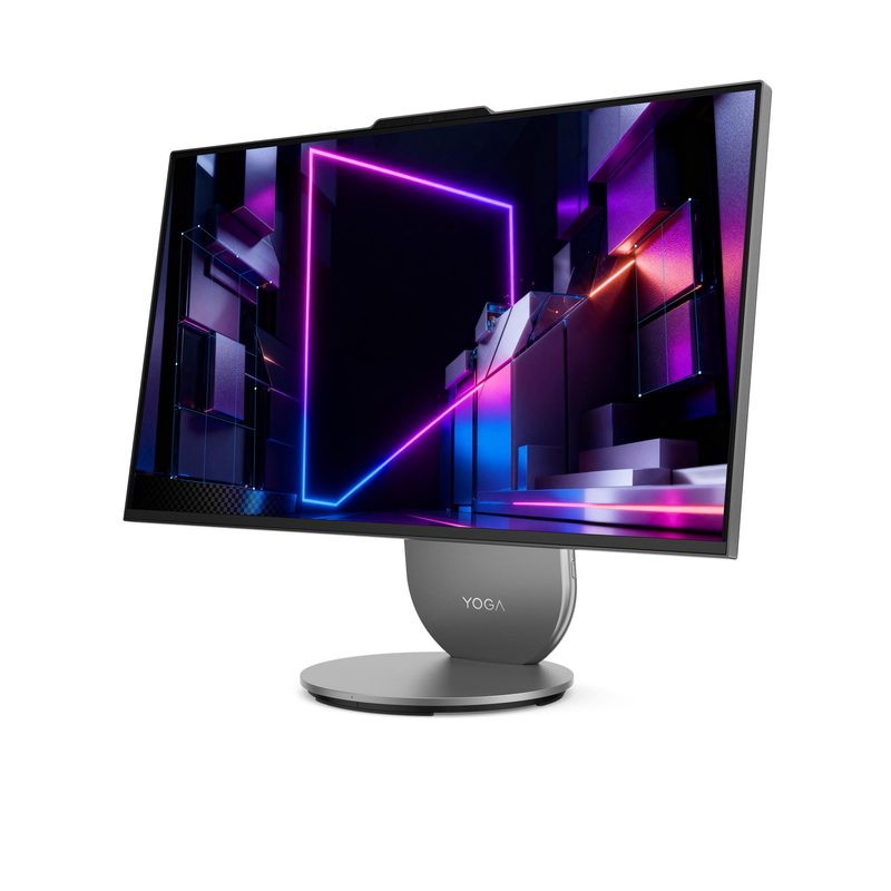 Lenovo Yoga AIO 27IPH11 Intel Core Ultra 7 356H 68.6 cm (27") 2560 x 1440 pixels Touchscreen All-in-One PC 32 GB LPDDR5x-SDRAM 1 TB SSD NVIDIA GeForce RTX 5060 Windows 11 Pro Wi-Fi 7 (802.11be) Grey