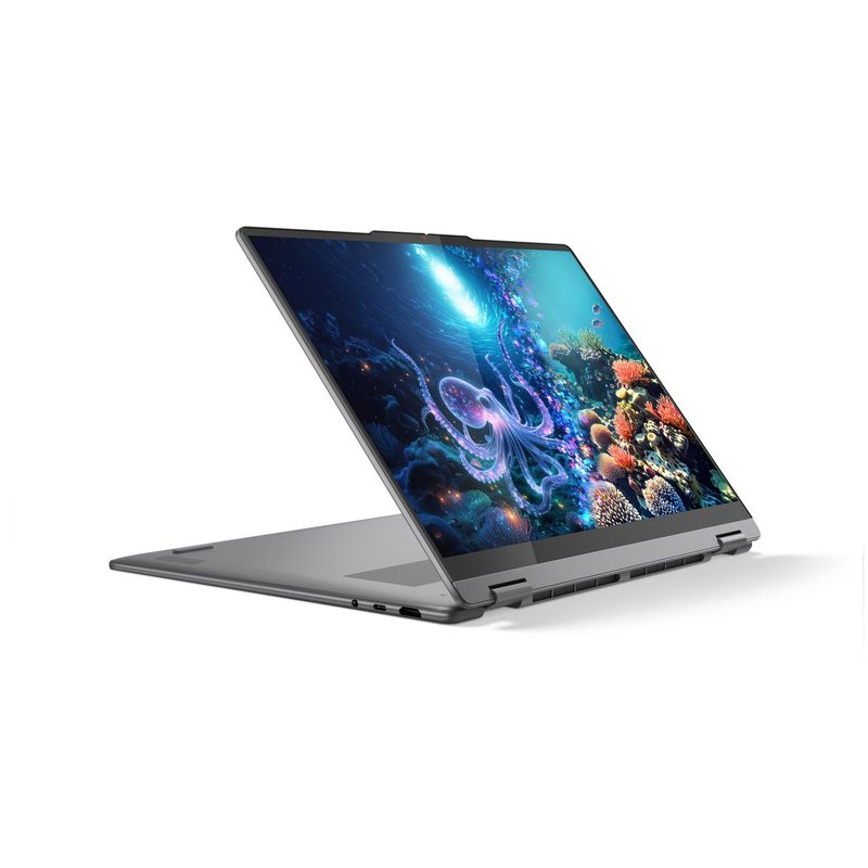 Lenovo Yoga 7 2-in-1 16ILL10 Copilot+ PC Intel Core Ultra 7 258V Hybrid (2-in-1) 40.6 cm (16") Touchscreen 2.8K 32 GB LPDDR5x-SDRAM 1 TB SSD Wi-Fi 7 (802.11be) Windows 11 Home Grey Belgian