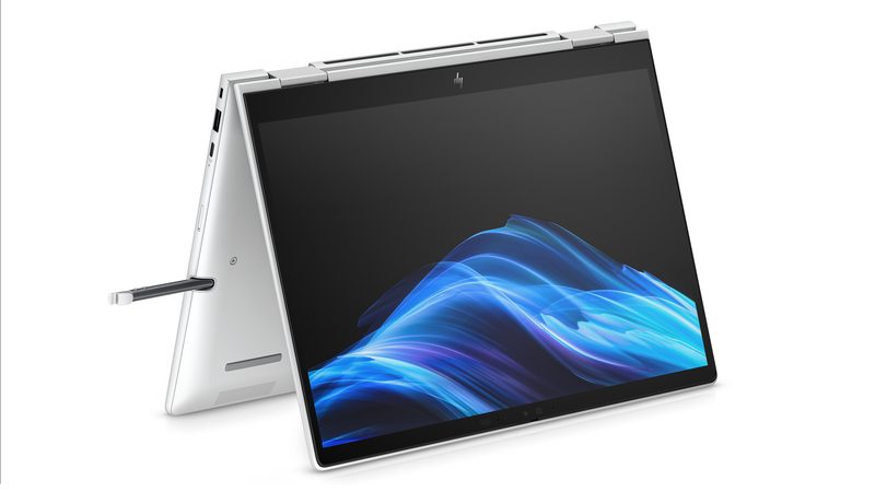 HP EliteBook 8 Flip G1i AI PC Intel Core Ultra 7 255U Hybrid (2-in-1) 33.8 cm (13.3") Touchscreen WUXGA 32 GB LPDDR5x-SDRAM 1 TB SSD Wi-Fi 7 (802.11be) Windows 11 Pro Silver