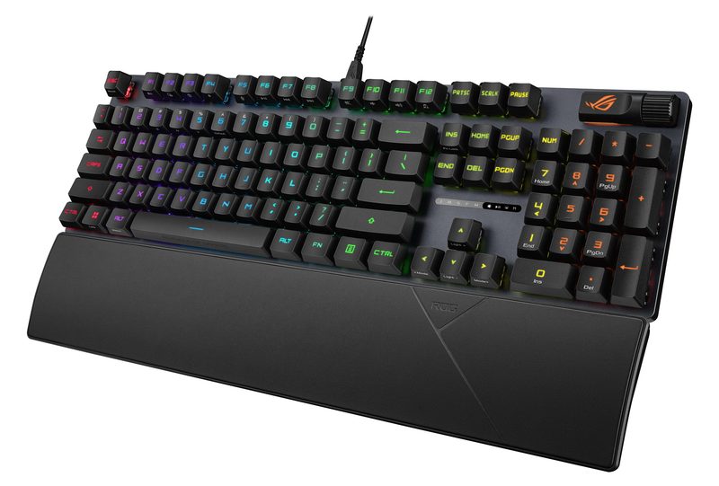 ASUS ROG Strix Scope II RX keyboard Gaming USB QWERTY Black