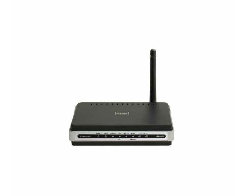 D-LINK 150MBPS WIRELESS ACCESS POINT 11N WITH 2 X10/100 MBPS PORTS/5DBI ANTENNA DAP-1160/BAU