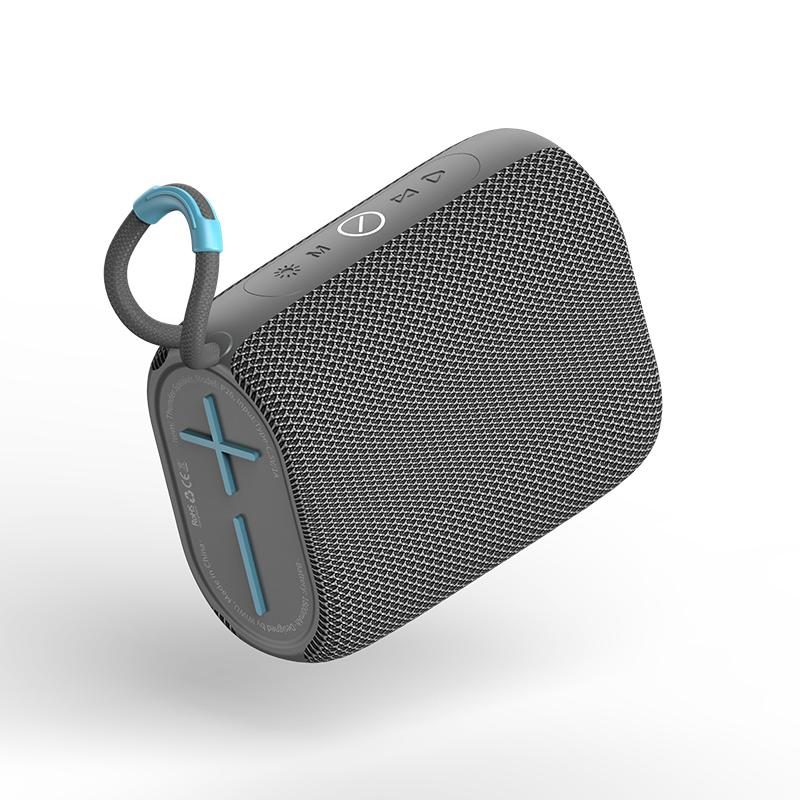 WiWU Premium Sound Wireless Speaker with Colorful Light IPX7 Waterproof Portable Outdoor Bluetooth Speakers
