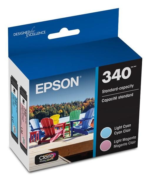 Epson T340922-S ink cartridge 2 pc(s) Original Standard Yield Light Cyan, Light magenta