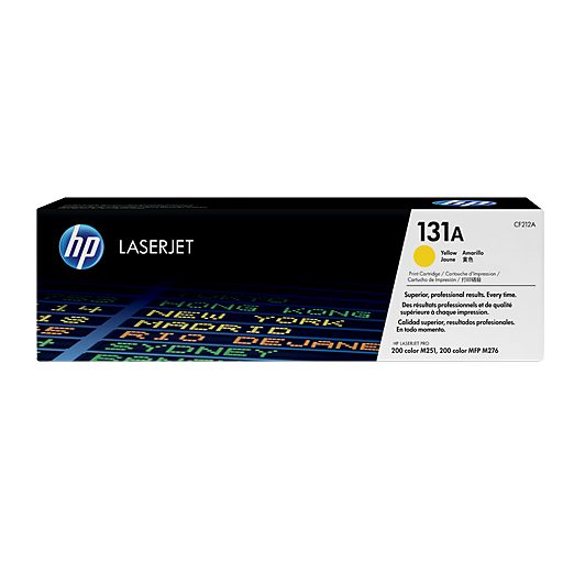 HP 131A Yellow Original LaserJet Toner Cartridge (CF212A)