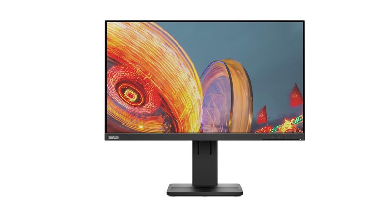 Lenovo ThinkVision E24q-20 computer monitor 60.5 cm (23.8") 2560 x 1440 pixels Wide Quad HD LED Black