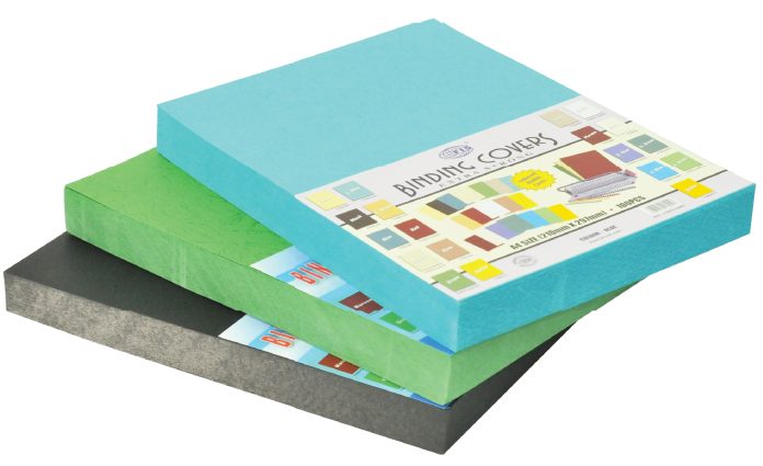 Embossed Binding Cover 230G- Emerald FSBDE230A4EM-