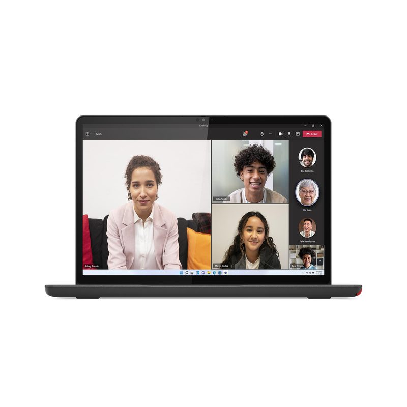 Lenovo 13w Yoga Gen 2 AMD Ryzen™ 3 7330U Hybrid (2-in-1) 33.8 cm (13.3") Touchscreen WUXGA 4 GB DDR4-SDRAM 128 GB SSD Wi-Fi 6 (802.11ax) Windows 11 Pro Black Portuguese