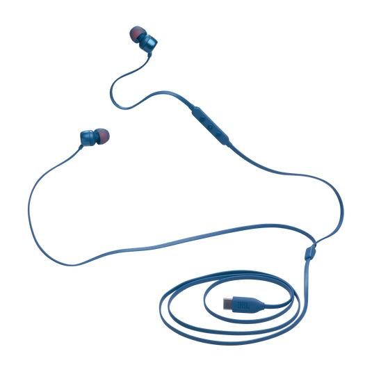 JBL Tune 310C Headset Wired In-ear Calls/Music USB Type-C Blue