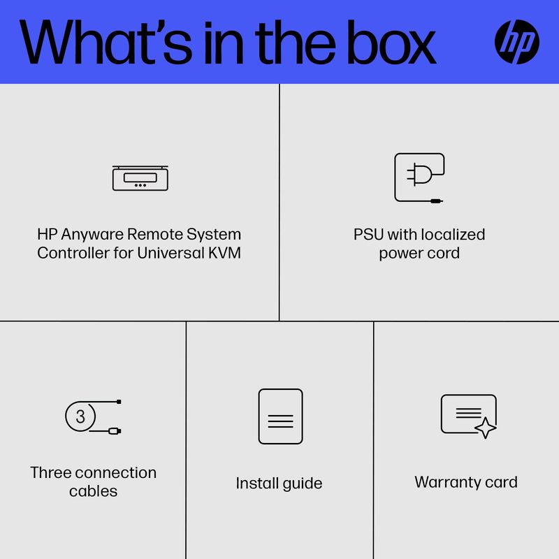 HP Remote System Controller for Universal KVM interface cards/adapter