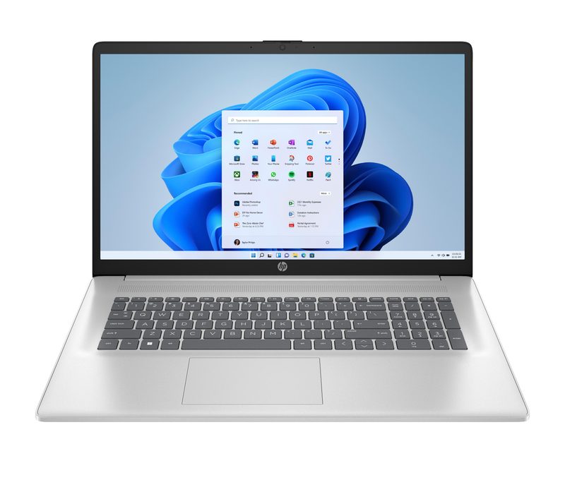 HP 17-cn3010na Intel® Core™ i7 i7-1355U Laptop 43.9 cm (17.3") Full HD 16 GB DDR4-SDRAM 1 TB SSD Wi-Fi 6 (802.11ax) Windows 11 Home Silver