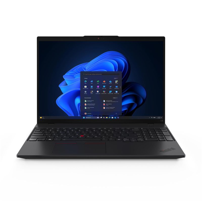 Lenovo ThinkPad L16 Gen 2 (Intel) Intel Core Ultra 5 225U Laptop 40.6 cm (16") WUXGA 16 GB DDR5-SDRAM 512 GB SSD Wi-Fi 6E (802.11ax) Windows 11 Pro Black English