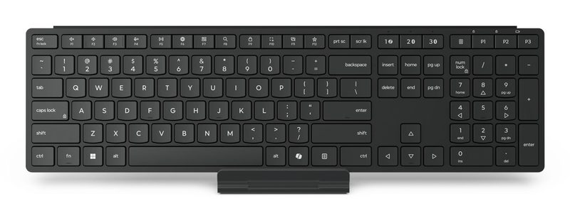 Lenovo Wireless Multi-Mode Pro 6000 keyboard Home/Office RF Wireless + Bluetooth QWERTY US English Black