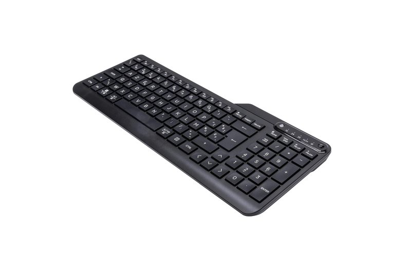 HP 460 Multi-Device Bluetooth keyboard Home AZERTY Belgian Black