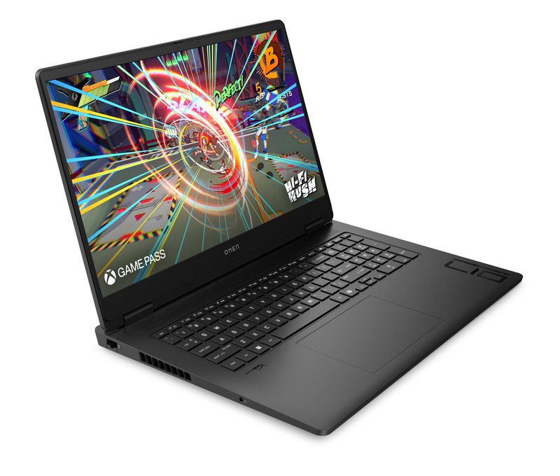 HP OMEN Gaming 17-db1006na Copilot+ PC AMD Ryzen™ AI 7 350 Laptop 43.9 cm (17.3") Quad HD 32 GB DDR5-SDRAM 1 TB SSD NVIDIA GeForce RTX 5070 Wi-Fi 6E (802.11ax) Windows 11 Home Black