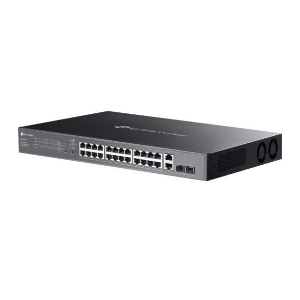 TP-Link Omada ES228GMP network switch Managed L2 Gigabit Ethernet (10/100/1000) Power over Ethernet (PoE) Black