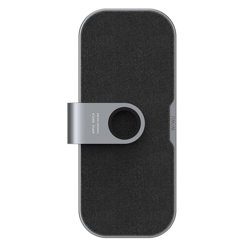 WiWU Power Air PA3IN1B Wireless Fast Charger Stand 3 in 1 High-speed Desktop for iPhone iWatch Airpods