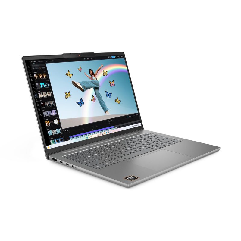 Lenovo IdeaPad Slim 5 14ARP10 AMD Ryzen™ 5 7535HS Laptop 35.6 cm (14") WUXGA 16 GB DDR5-SDRAM 512 GB SSD Wi-Fi 6 (802.11ax) Windows 11 Home Grey English