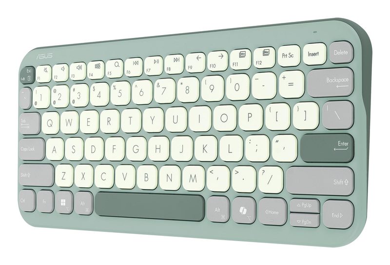 ASUS KW100 /GN/UI/80 keyboard Universal Bluetooth Green