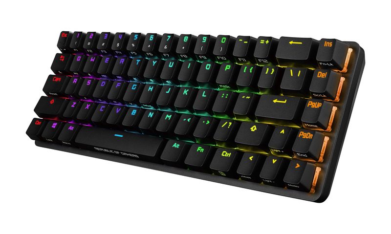 ASUS ROG Falchion keyboard Gaming RF Wireless + USB AZERTY French Black