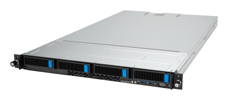 ASUS RS501A-E12-RS4 LGA 6096 Rack (1U) Black, Silver