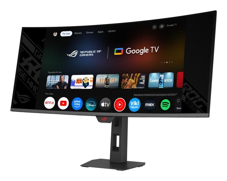 ASUS ROG Strix OLED XG34WCDMTG computer monitor 86.4 cm (34") 3440 x 1440 pixels UltraWide Quad HD QD-OLED Black